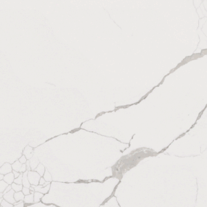 Calacatta Laza quartz surface sample