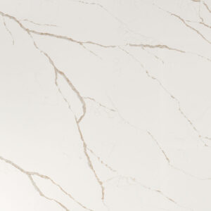 Calacatta Laza Oro quartz surface sample